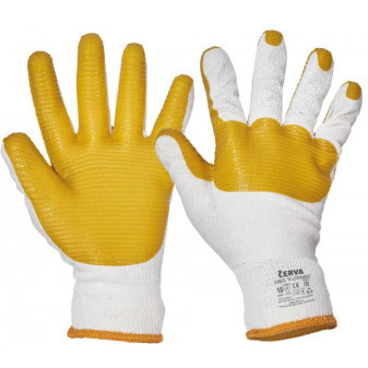 YELLOWHAMMER rukavice povrstvené la - 10