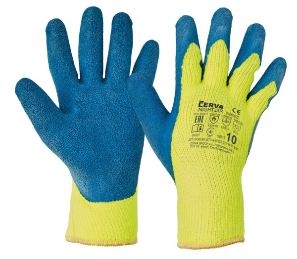 NIGHTJAR rukavice máčené v latexu - 11
