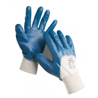 HARRIER rukavice máčené  v nitrilu