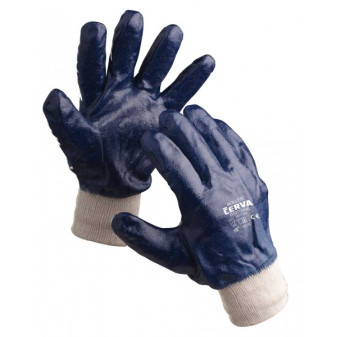 ROLLER rukavice celomáčené v nitrilu