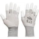 TEREL rukavice nylonové AS PU prsty - 6 | 0108003799060