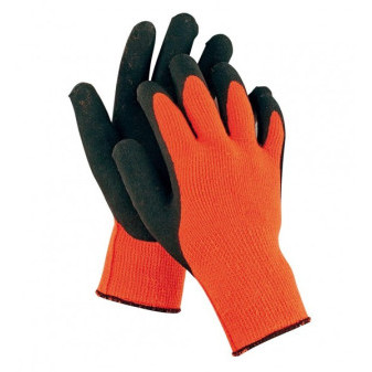 PALAWAN ORANGE rukavice nylon/latex