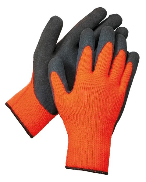 ARVENSIS FH rukavice máč. v latexu oranžová