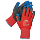 VANELLUS FH rukavice máč. v latex červená 8 | 0108009320080