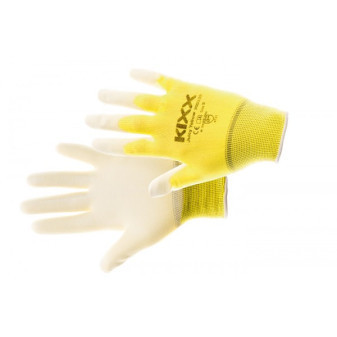 JUICY YELLOW rukavicenylonové PU dla žlutá