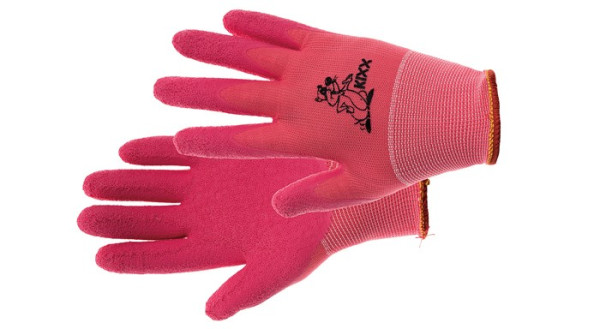 LOLLIPOP rukavice nylon. latex. růžová