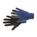 BEASTY BLUE rukavice nylon/lat modrá 8 | 0108011840080