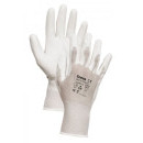 WHITETHROAT FH rukavice nylonové-18G bílá 6 | 0108012880060