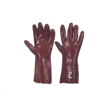 FULIGULA rukavice 35cm máčené v PVC 10