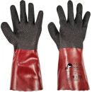 CHERRUG FH rukavice PV černá/červená 7 | 0110016165070