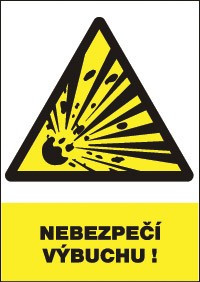 12308 T.Nebezpečí výbuchu-Bezpeč.tabulka