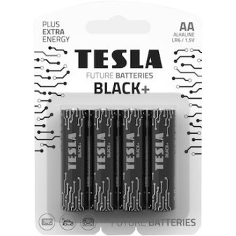 Baterie Tesla BLACK+ AA (LR06/tužkové,BLISTER) 4ks