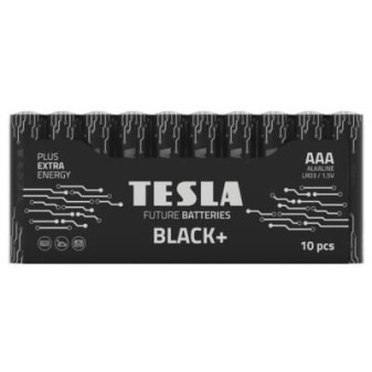 Baterie Tesla BLACK+ AAA 10 MULTIPACK (R03/mikrotužkové,SHRINK) 10ks